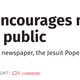 Illustration for article titled For the 5th Time, Yes, Pope Francis Is Serious About Breastfeeding in the Sistine Chapel